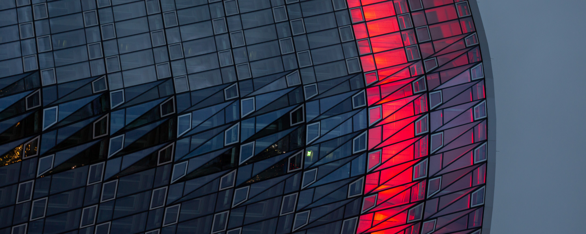 Mackimmie Tower Red Lights